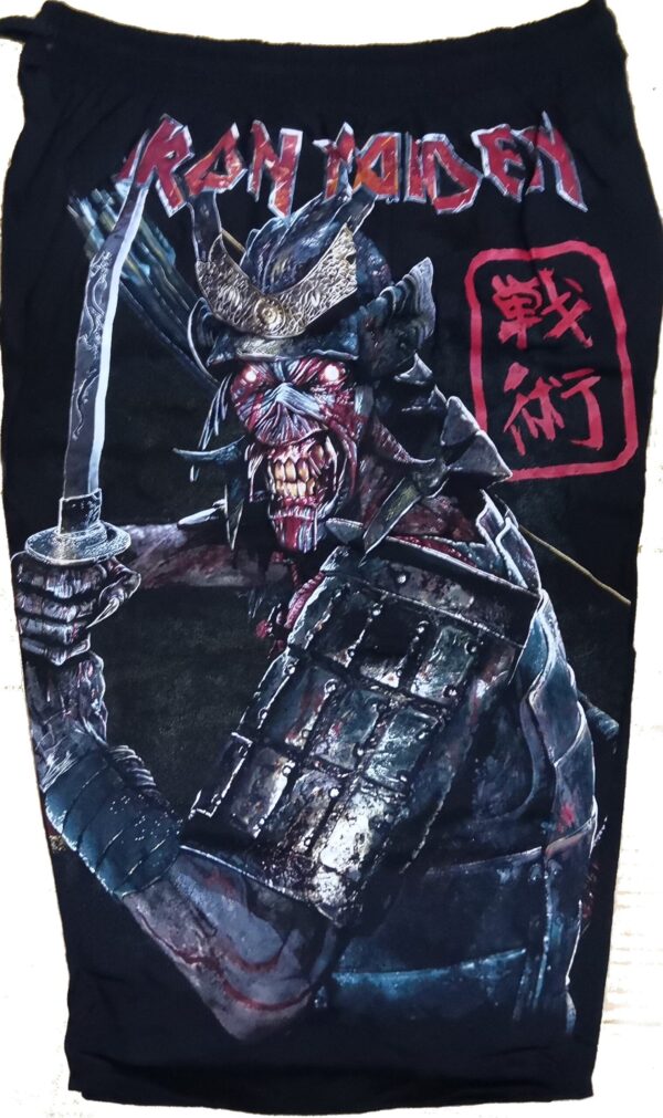 Iron Maiden shorts Senjutsu