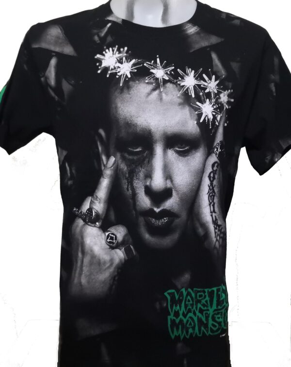 Marilyn Manson t-shirt size M all-over print - Image 2