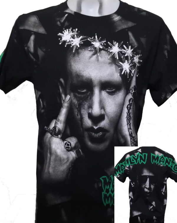 Marilyn Manson t-shirt size M all-over print