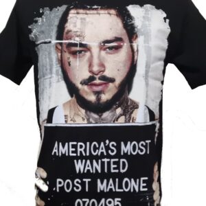 Post Malone t-shirt America`s Most Wanted size M