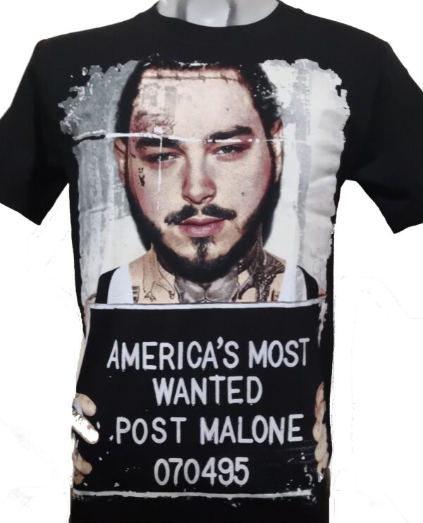 Post Malone t-shirt America`s Most Wanted size S