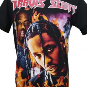 Travis Scott t-shirt La Flame size M