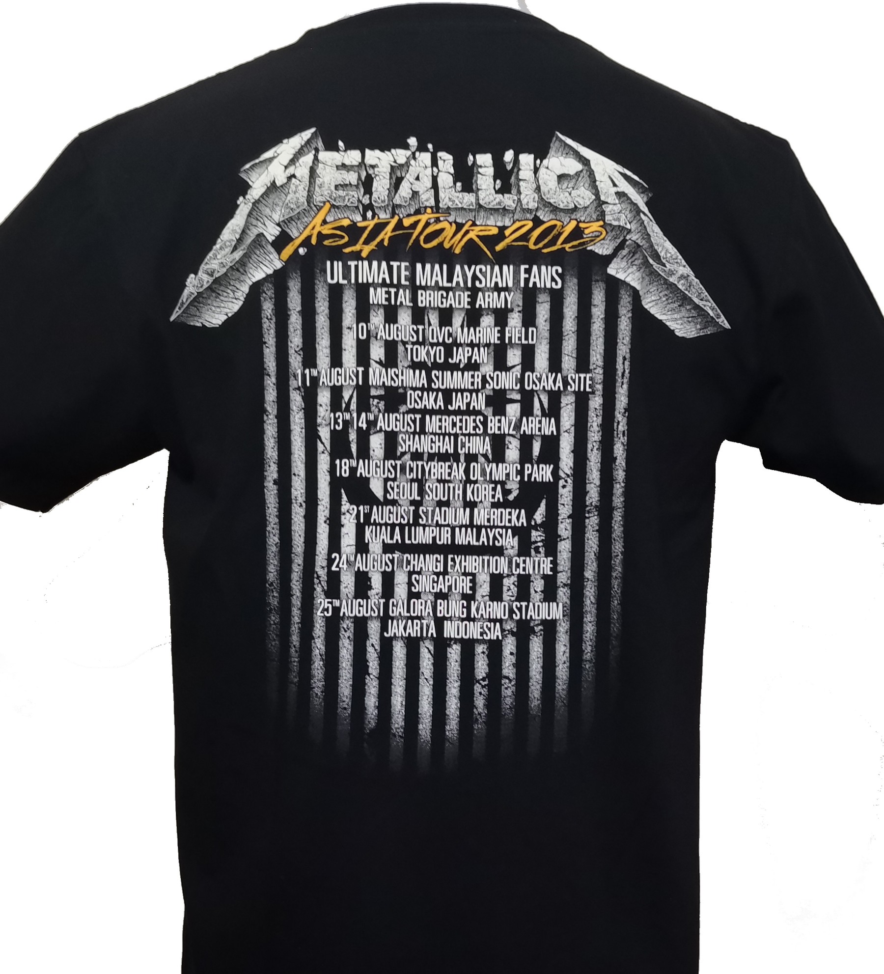 Junior Rond en rond Dekking Metallica t-shirt Seek and Destroy size XXL – RoxxBKK