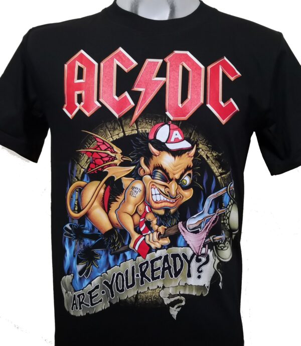 AC/DC t-shirt Are You Ready? size XXL