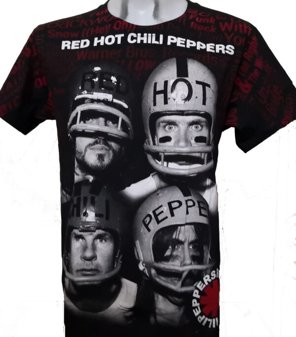 Red Hot Chili Peppers t-shirt size L all-over print - Image 2