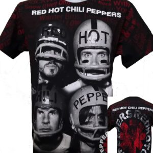 Red Hot Chili Peppers t-shirt size M all-over print