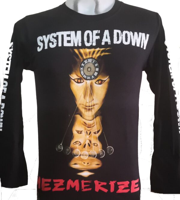 System Of A Down long-sleeved t-shirt Mezmerize size XL