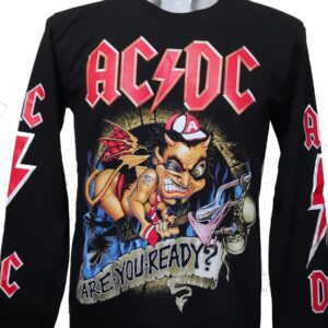 AC/DC long-sleeved t-shirt Are You Ready? size M