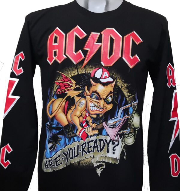 AC/DC long-sleeved t-shirt Are You Ready? size L