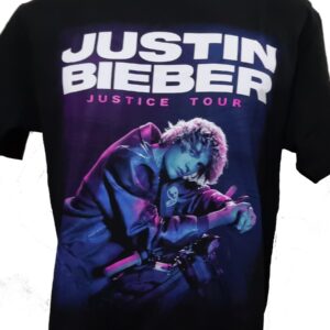 Justin Bieber t-shirt Justice Tour size XXL