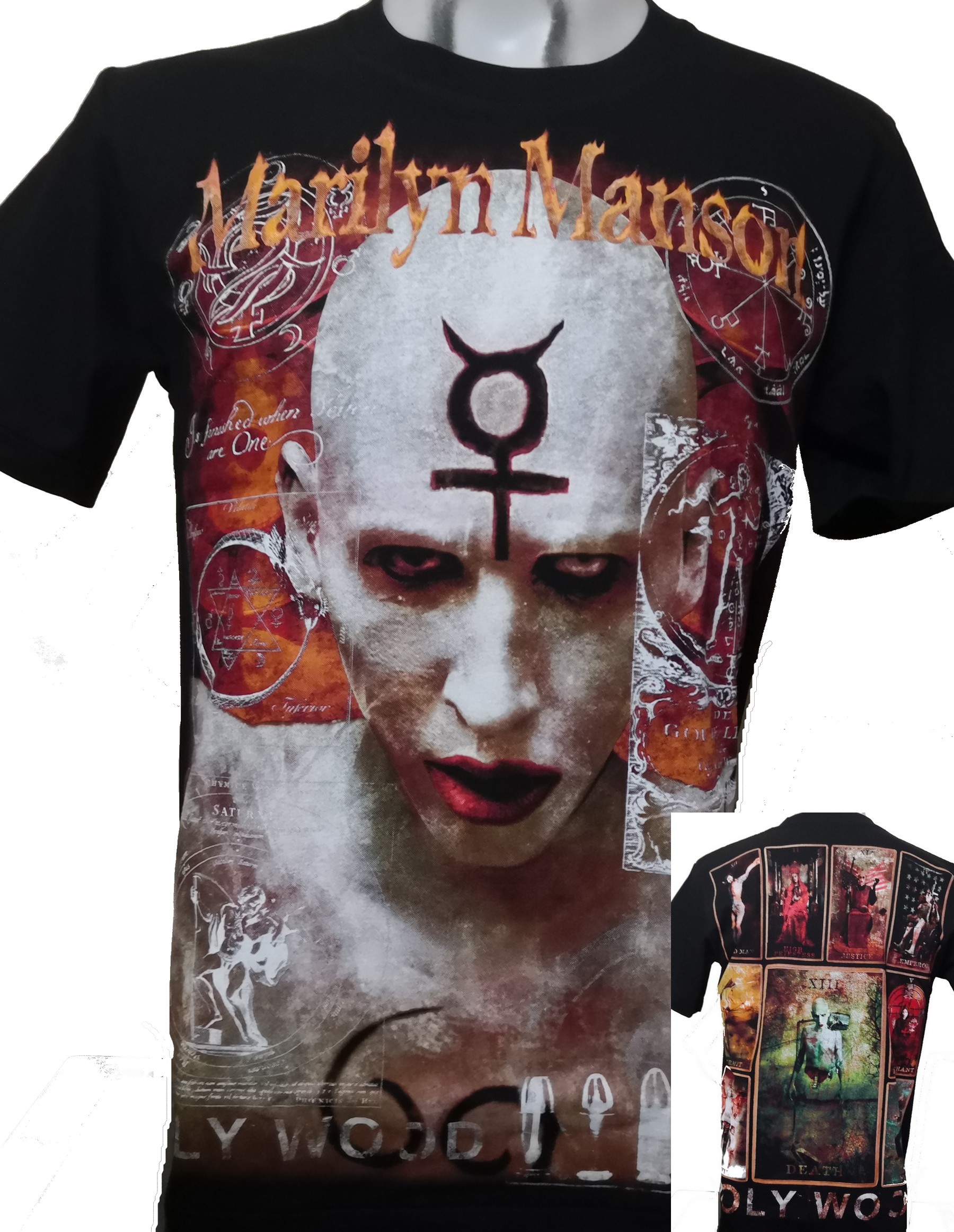 marilyn manson tシャツ マリリンマンソン holly wood | nate-hospital.com