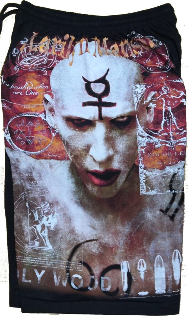 Marilyn Manson shorts Holy Wood