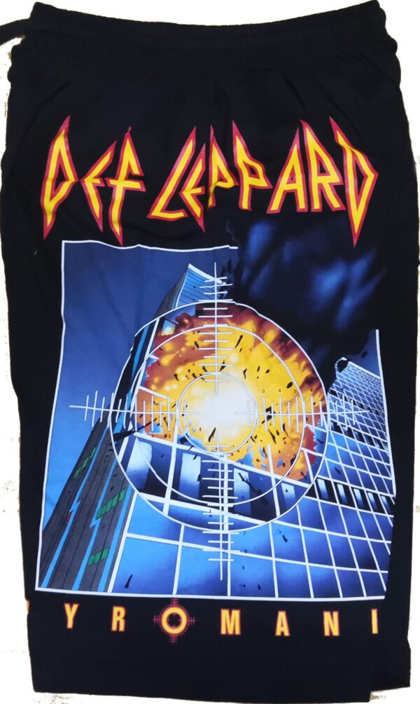 Def Leppard shorts Pyromania