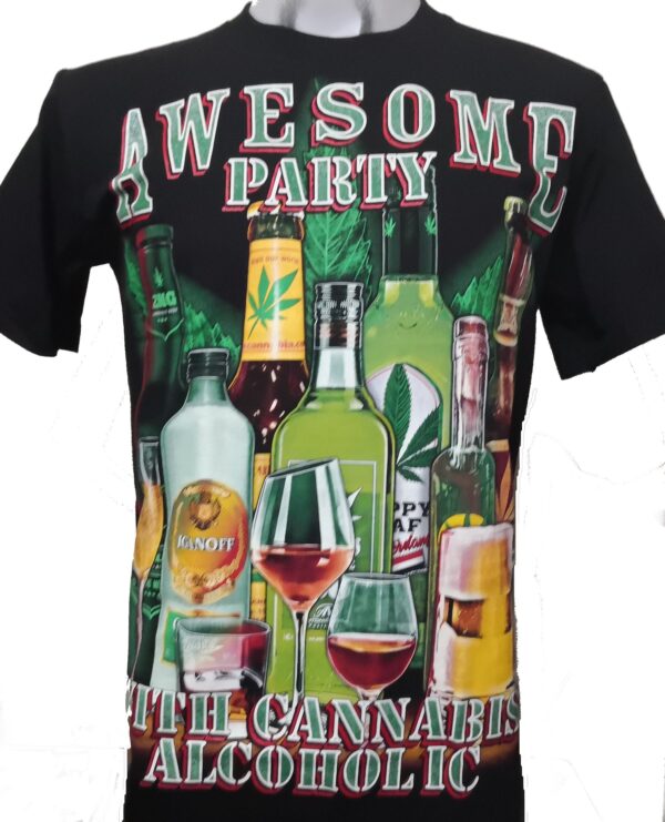Weed t-shirt size XL (Glow in the Dark) - Image 2