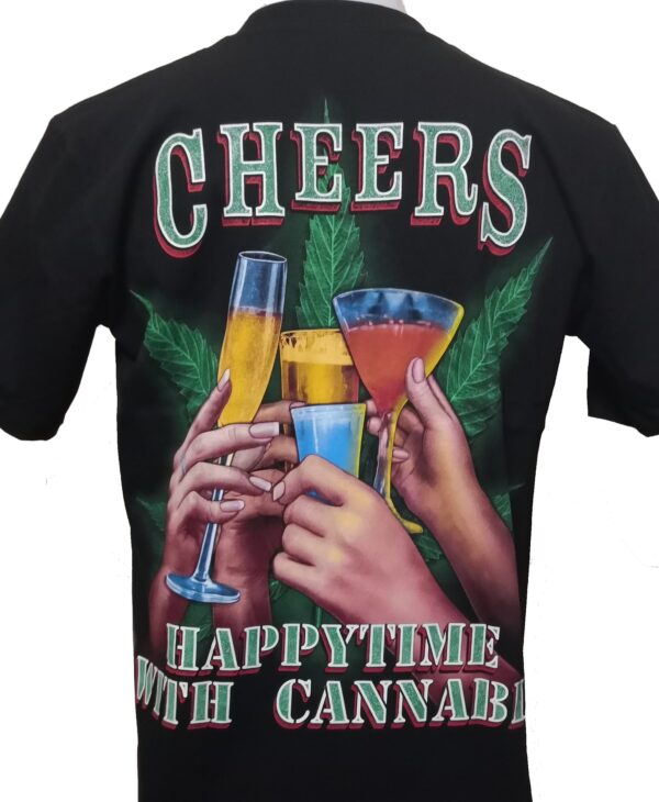 Weed t-shirt size XL (Glow in the Dark) - Image 3
