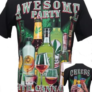 Weed t-shirt size M (Glow in the Dark)