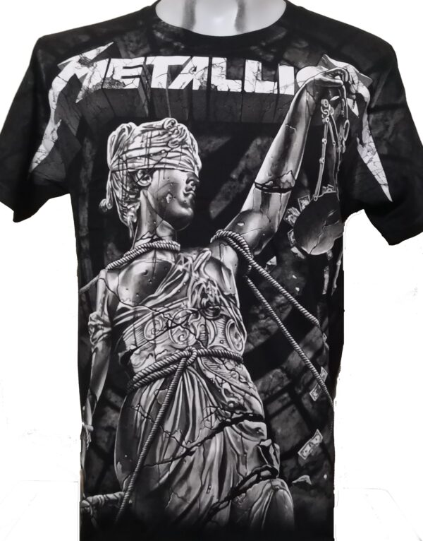 Metallica t-shirt size M all-over print - Image 2