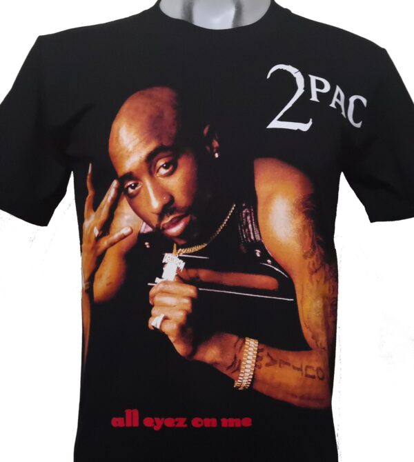 Tupac t-shirt All Eyez On Me size M - Image 2