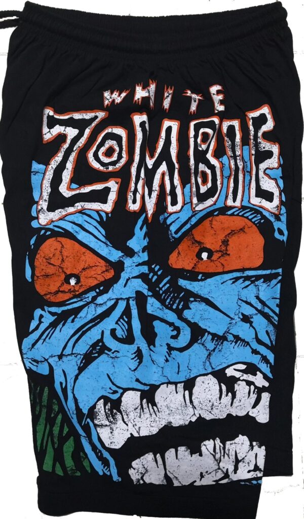 White Zombie shorts