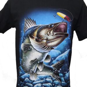Fish t-shirt size M