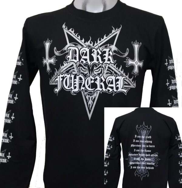 Dark Funeral long-sleeved t-shirt size M