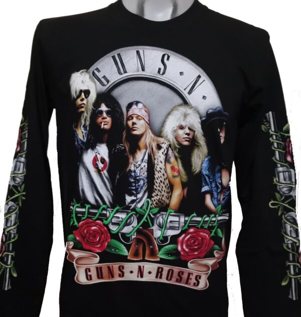 Guns `n` Roses long-sleeved t-shirt size L