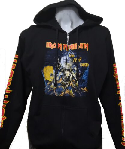 Iron Maiden hoodie/jacket Live After Death size XL - Image 2