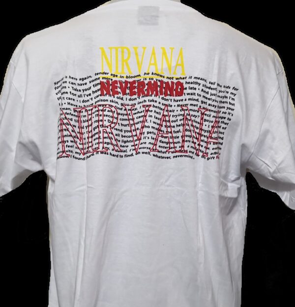 Nirvana t-shirt Nevermind size XL - Image 2