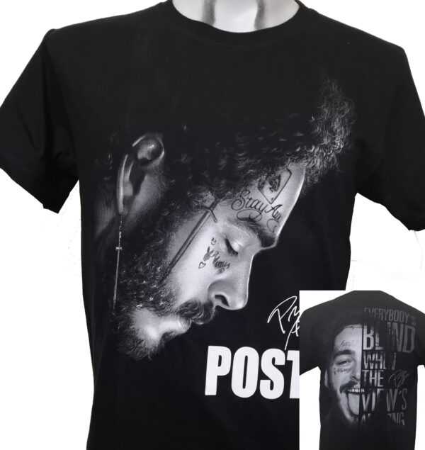 Post Malone t-shirt Everybody's Blind When the View's Amazin' size M