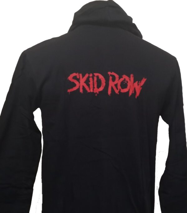 Skid Row long-sleeved t-shirt w/hoodie Wasted Time size M - Image 2