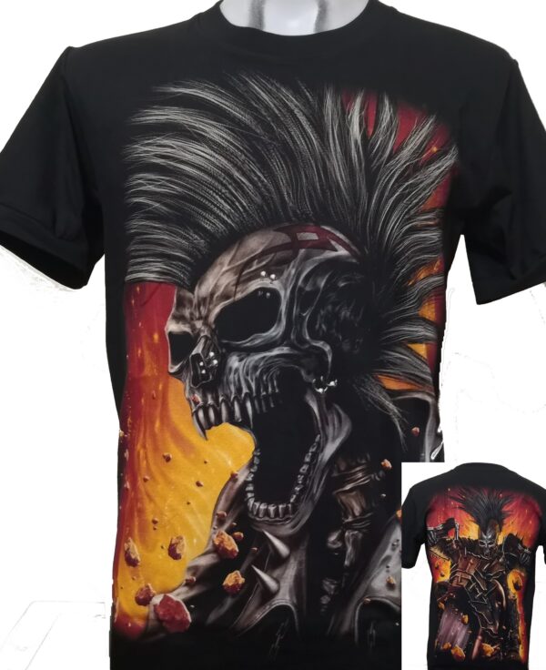 Skull t-shirt size XXXL (Glow in the Dark)