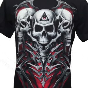 Skull t-shirt size M (Glow in the Dark)