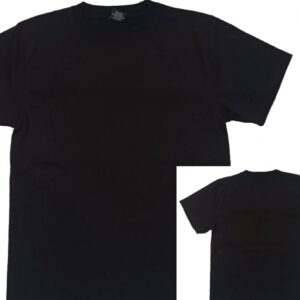 Black t-shirt size XXL (No prints)