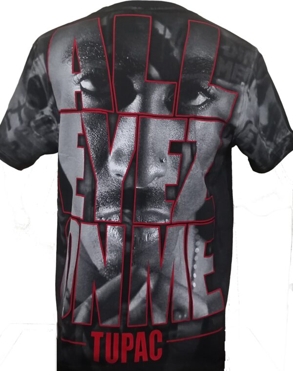 Tupac t-shirt All Eyez on Me size M all-over print - Image 3