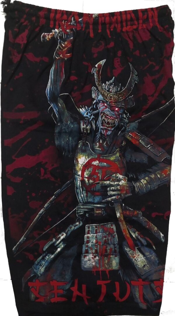 Iron Maiden shorts Senjutsu