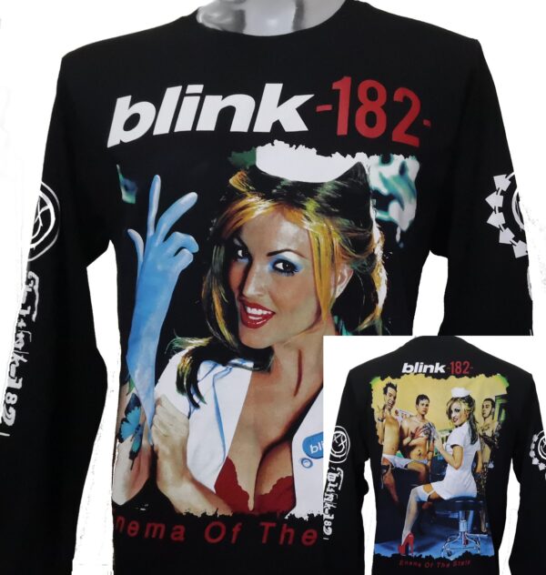 Blink-182 long-sleeved t-shirt Enema of the State size M