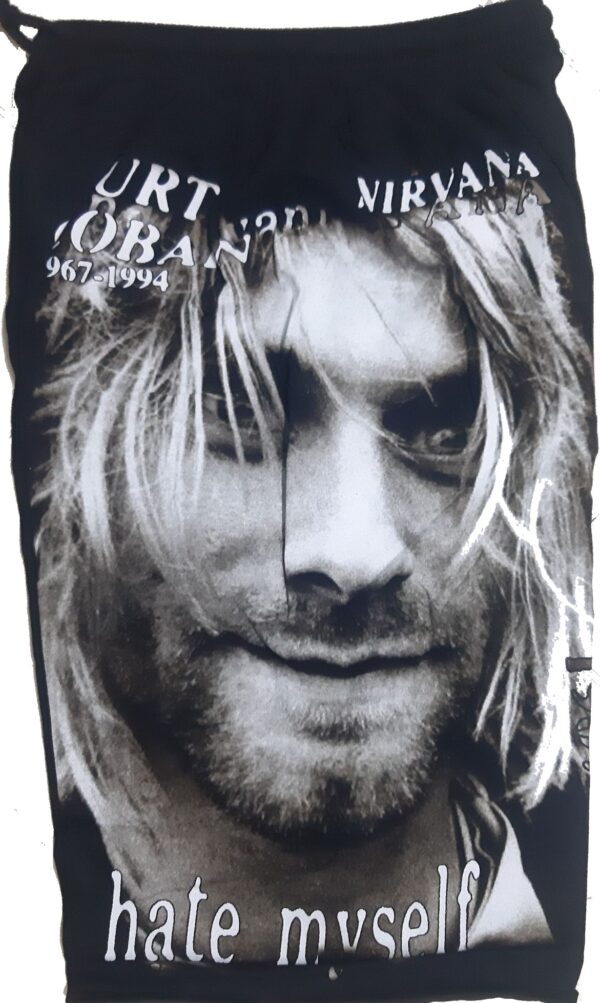 Kurt Cobain shorts I Hate Myself