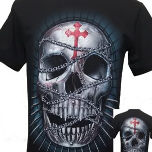 Skull t-shirt size XXL (Glow in the Dark)
