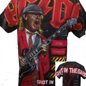 AC/DC t-shirt Shot in the Dark size M all-over print