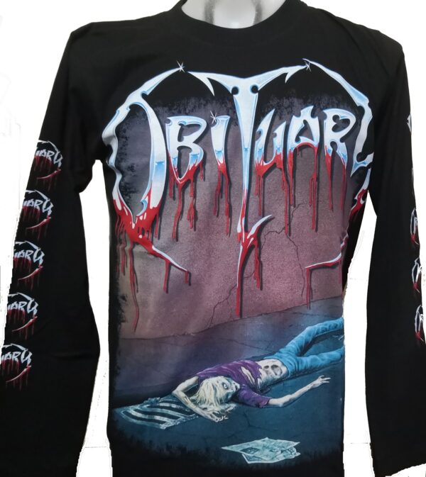Obituary long-sleeved t-shirt Slowly We Rot size L - Image 2
