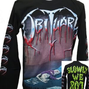 Obituary long-sleeved t-shirt Slowly We Rot size M
