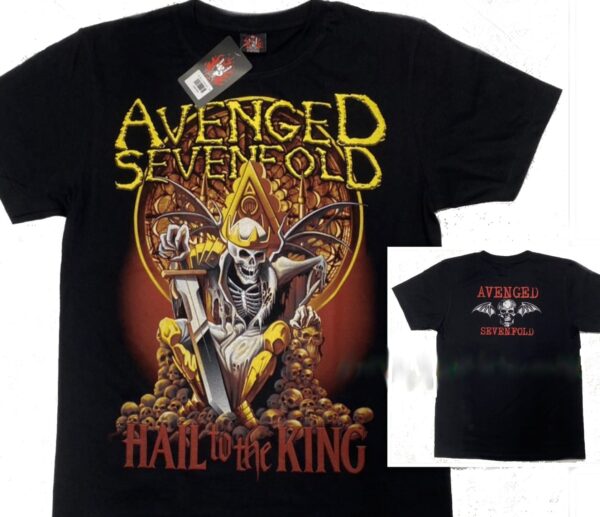 Avenged Sevenfold t-shirt Hail to the King size L