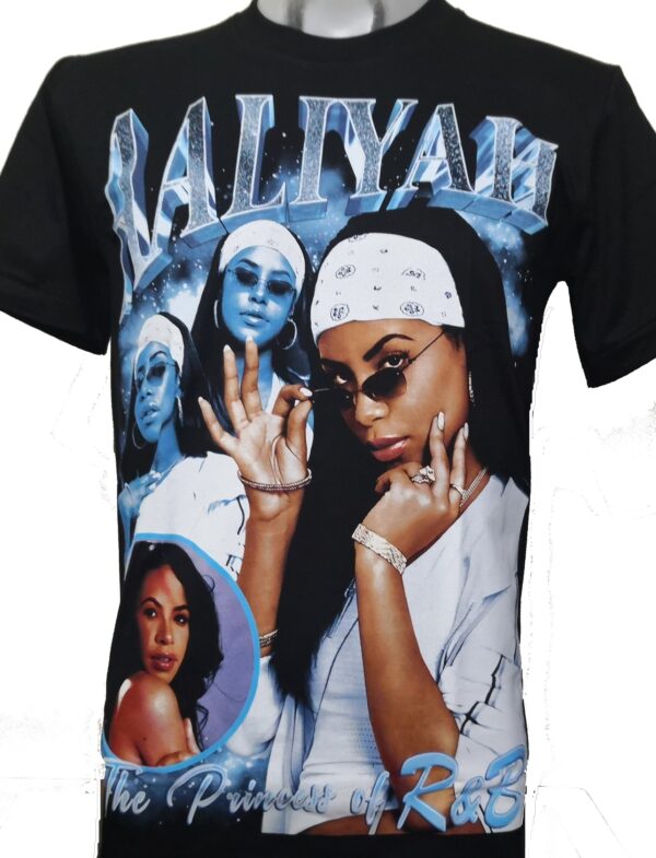 Aaliyah t-shirt The Princess of R&B size XXL