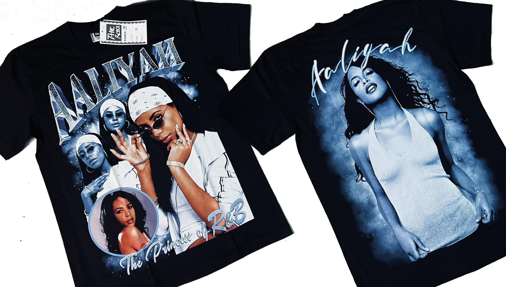 Aaliyah t-shirt The Princess of R&B size XXL – RoxxBKK