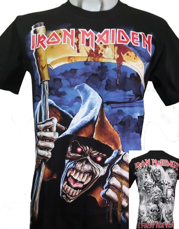 Iron Maiden t-shirt The First Ten Years size XL