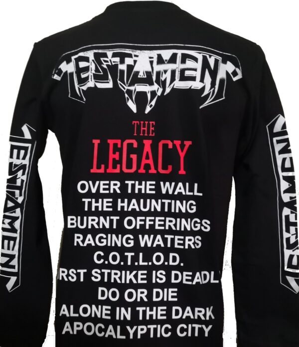 Testament long-sleeved t-shirt The Legacy size XL - Image 3
