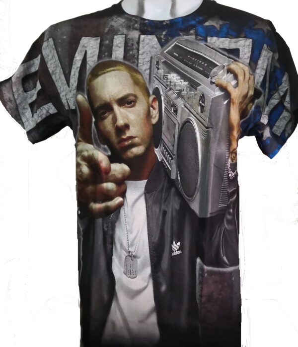 Eminem t-shirt size XXL all-over print - Image 2
