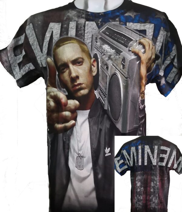Eminem t-shirt size XXL all-over print