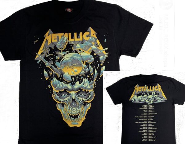 Metallica t-shirt size XXL