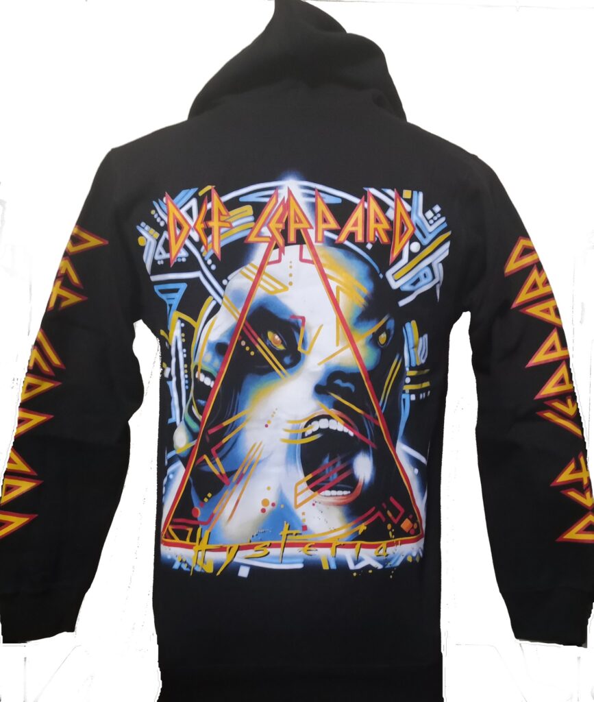 Def Leppard hoodie/jacket Hysteria size L – RoxxBKK